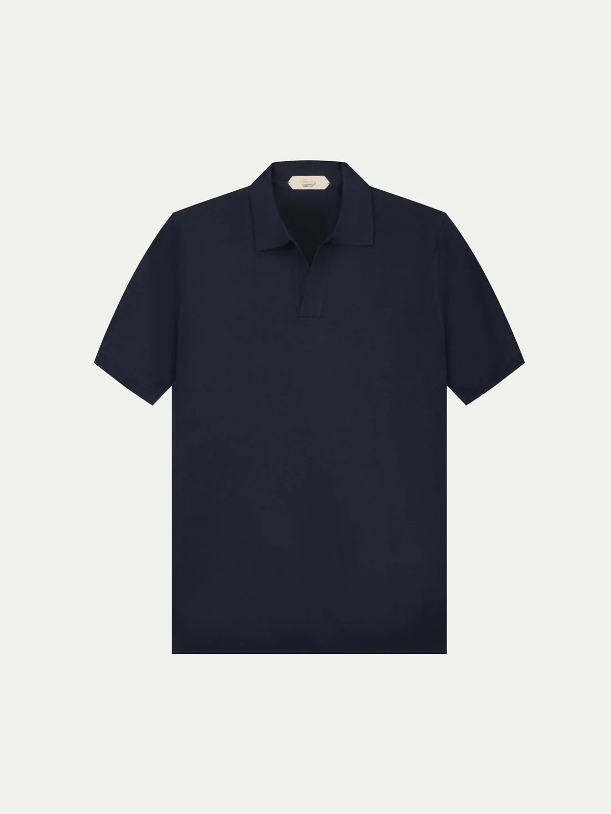 Artisan Cashwool Polo Navy Blue
